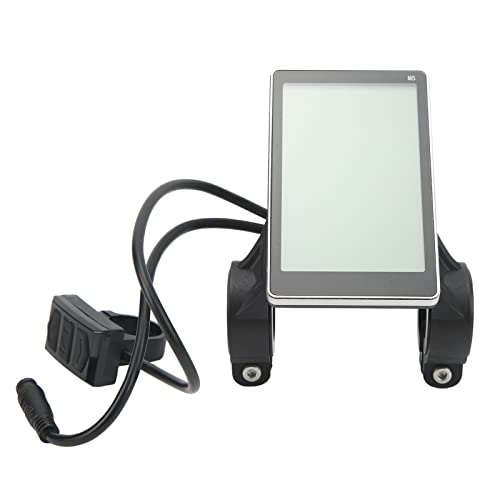 POENVFPO Water Proof LCD Display, Rainproof Electric Scooter Screen, Universal Handlebar Control Panel for E-Scooter Commuters, Urban Riders, Wet Weather Cycling