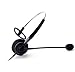 Audicom Office Phone Headset RJ9 with Mic Corded Call Center Telephone Headset Compatible with Avaya 1416 2420 5410 Polycom VVX310 VVX311 VVX410 VVX411 Aastra 6757i Mitel 5330 NEC ShoreTel(H200STA)