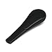 Zinc Alloy Pipe Scoop-Shape Larger Bowl Pipe for Herbs with Gift Box (Black)