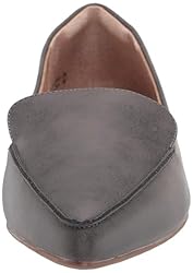 Amazon Essentials Women's Loafer Flat, Charcoal, 6