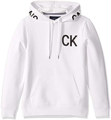 white calvin klein sweatshirt mens