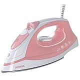 Utopia Home Steam Iron for Clothes - Non-Stick