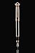 F. Salvatore Fountain Pen Medium Metal Nib Pen and Ink Refill Converter | Excellent Writing and Calligraphy Instrument | Gun Metal Black and Rose Gold Trim and Elegant Design