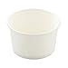 Coppetta 3-Ounce Dessert Cups, 200 Disposable Ice Cream Cups - Lids Sold Separately, Heavy-Duty, White Paper Frozen Yogurt Bowls, For Hot And Cold Foods, Perfect For Gelato Or Mousse - Restaurantware