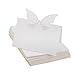 Pixnor 48pcs Table Place Cards Wedding Party Birthday Table Decoration Hollow Butterfly Style