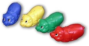 4 PACK 14" Giant New Plastic Piggy Banks Saving Money the Fun Way! Tuff Pigs Large Big Jumbo Size
