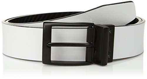 Nike Men's Carbon Fiber-Texture Reversible Belt