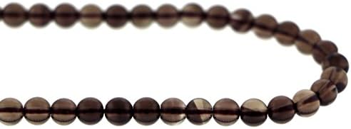 6mm Round Smokey Quartz Gemstone GR35