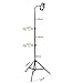HAITENT Floor Tripod Stand, 7.2 Feet Retractable Adjustable Gooseneck Tall Tripod for iPhone 12 Pro Max, iPhone 11 Pro Max, iPhone Xs Max, with Smart Phone Holder Clamp