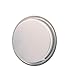 KOVOSCH 6 Pack Closet Door Finger Pull Satin Nickel- 2-1/8” Round Sliding Finger Door Pull, Easy Snap-in Installation