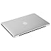 Mosiso Plastic Hard Case with Keyboard Cover with Screen Protector for MacBook Pro Retina 13 Inch, Light Silver