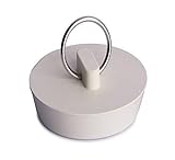 Supply Guru 3-Piece Rubber Sink Stopper Set, Bathtub, and Other Drain Openings, For Kitchens, Bathrooms Laundries, fits Most Bathroom and Kitchen Sinks, Drains, Slop Sink, Bathtubs.