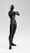 Bandai Tamashii Nations S.H. Figuarts Man (Solid Black Color Ver.) Action Figure