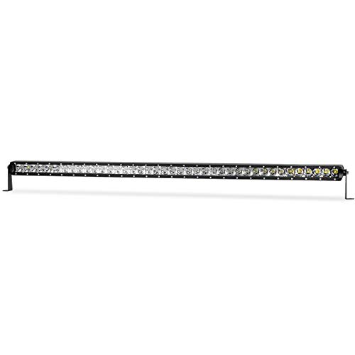 Led Light Bar 52 Inch Single Row BEAMCORN 250W Cree Ultra-thin Flood Spot Combo Driving Light Off Road Slim Led Bar for Trucks ATV UTE UTV RZR SUV
