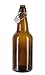 CASE OF 12 - 16 oz. EZ Cap Beer Bottles - AMBER