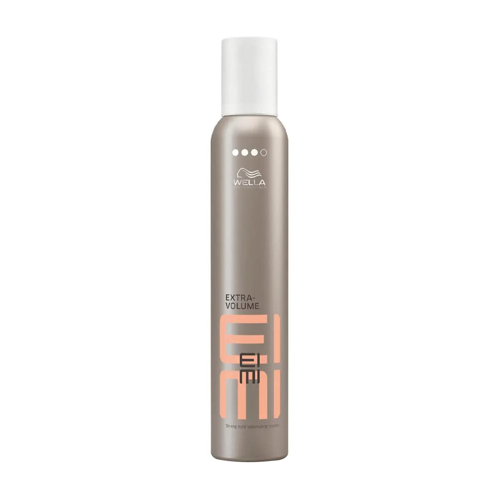 Wella EIMI Extra Volume Volumenmousse, Schaumfestiger für großartiges Volumen in den Haaren, Für ein perfektes Haar Styling mit starkem Halt, Für alle Haartypen, 300ml