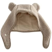 Umeepar Winter Bear Ear Sherpa Hood Hat Scarf Gloves 3 in 1  display picture 1