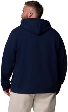Hoodie Columbia Trek, Polar Estampado, Stretch Ready for Adventures, Capuz Ajustável, Tecido de algodão rico, Bordas Caneladas, Bolso Canguru - Homens