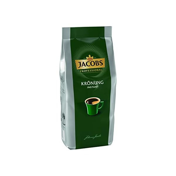 Jacobs Krönung Instant, Instant Kaffee, 500g, kräftiges Aroma, löslicher Bohnenkaffee, Intensität 3/5, ideal für… – Bild 7