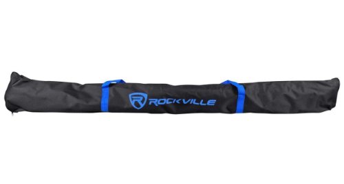 Pair Rockville RPG10 10" 1200w Powered PA/DJ Speakers + 2 Stands + 2 Cables+Bag - Thumbnail 7