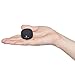 INSIQ World's Smallest Portable Bluetooth Speaker - Great Audio Quality for its Size - 30+ Feet Range - Photo Selfie Button Answer Phone Calls Compact Compatible with Latest Phone Software (White)