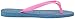 Havaianas Women's Slim Logo Pop-Up Flip Flop Sandal, Blue, 7/8 M US