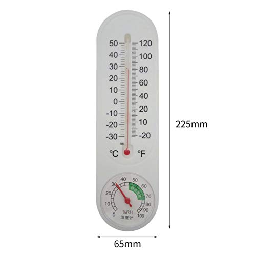 Cumtur Thermometer Humidity Analog Household Thermometer Hygrometer Wall-Mounted Tester Measure Home Popular New