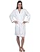 TowelSelections Womens Short Turkish Cotton Robe Terry Bathrobe Made in Turkey