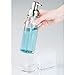 iDesign Clarity Plastic Dispenser Countertop Scrubby Kitchen, Bathroom, Vanity Counter Organization, Soap Pump Caddy