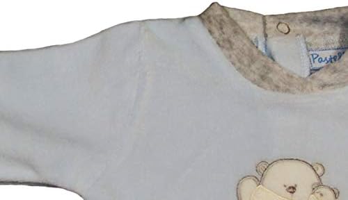 CP19 Pastello Completino Neonato Invernale in ciniglia Maglia in ...