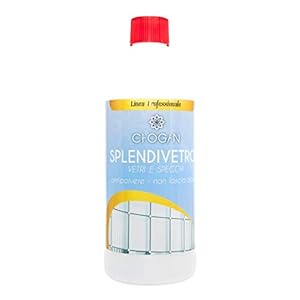 Leuke CHOGAN glasreiniger, glasreiniger, auto-reiniging, kristal, briljantwerking zonder alcohol, HACCP 750 ml…