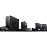 Sony 5.1 Channel 300 Watt DVD Surround Sound Home Theater System Plus Cube Cable 6Ft High Speed HDMI Cable