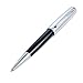 S.T. Dupont Saint Michel Ballpoint Pen Black Lacquer & Chrome Medium 440140