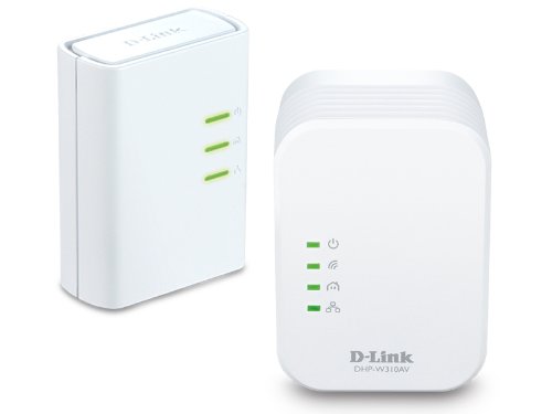 D-Link PowerLine AV+ Network and Wi-Fi Extender Mini Adapter Kit (DHP-W311AV)