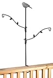 Stokes Select Bird Feeder Metal Deck Pole Kit with Two Adjustable Branches