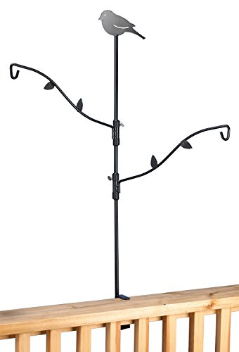 Stokes Select Bird Feeder Metal Deck Pole Kit with Two Adjustable Branches