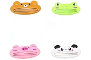 Cartoon Toothpaste Tube Squeezer Easy Dispenser Rolling Holder Bathroomrandomly Delivered Durability