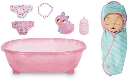 baby born surprise bathtub surprise teal kitty ears