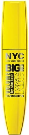 NYC New York Color Big Bold Volume By the Lash Mascara Black 0.4 fl oz