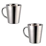 Color ME! 10oz 188 Stainless Steel Coffee Mug Set