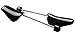 Adjustable Keep Shape Shoe Trees with Tension Spring Coil for Men, Black