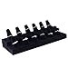 Super Z Outlet Black Velvet Finger Ring Counter Display Rack 12 Slots for Home Decoration, Organizing