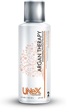 Unex Argan Protein Therapy 125 Ml – (4 Oz) - Formaldehyde Free - Brazilian Keratin Hair Treatment (Argan Oil)