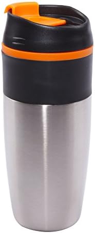 Liquid Logic The Bandit Steel Travel Mug, 16 oz, Orange