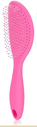 Woods World Anti-static Hair Brush - No more Tangle - Multi-color hair Comb for Men&amp;Women&amp;Kids (rose pink)