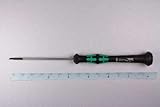 Wera 05118008001 Kraftform Micro 2035 Slotted Electronics Precision Screwdriver, 2.5mm Head, 80mm Blade Length