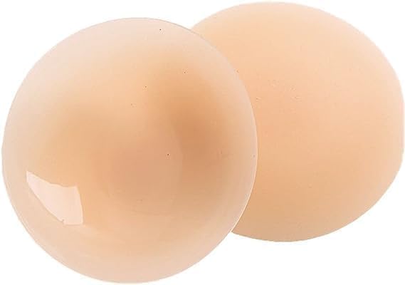 Kit 3x Pares de Protetor de Silicone Ultrafino Adesivo Creme Invisível em qualquer Roupa