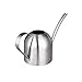 IMEEA Small Watering Can for Indoor Plants Stainless Steel Bonsai Watering can Mini Metal (15oz/450ml)