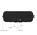 DOSS Pie Portable Bluetooth speakers,Ultra Slim Pocket-Sized Portable Wireless Stereo Speakers with Dual Drivers,4W output,Built-in Rechargeable battery,handsfree,3.5mm line-in support[black]