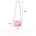 Pinky Family Kids' Cute Hairy Handbag Girls Shoulder Bag Baby Toddler Crossbody Purse Messenger Bag Bowknot (Pink)